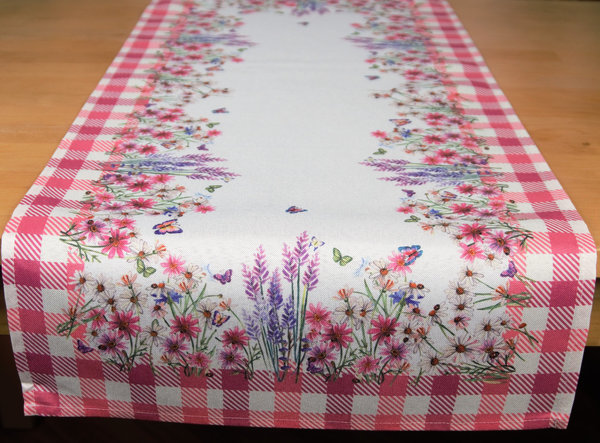 420 bunte Blumen Tischdeckenserie